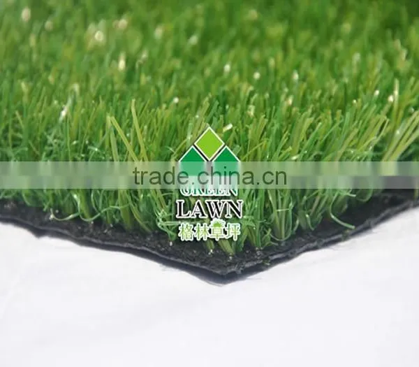 Natural-looking Summer Green Color Synthetic Grass for Garden photo-6
