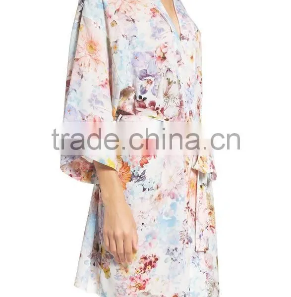 Women Fashion Long Sleeve Sleepwear Pajamas for Ladies Elegant Old Fashioned Pajamas photo-3