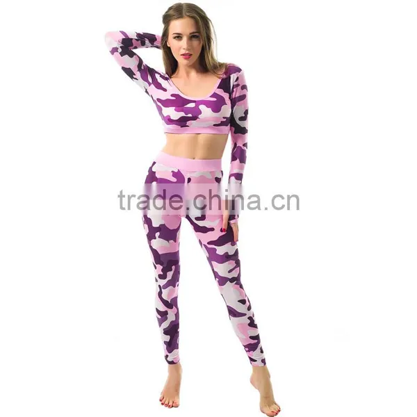 Summer Leggings Women Skinny Elastic Patchwork Camouflage Print Sporting Leggings Pants Fitness Clothing Leggings Sport Fitness photo-3