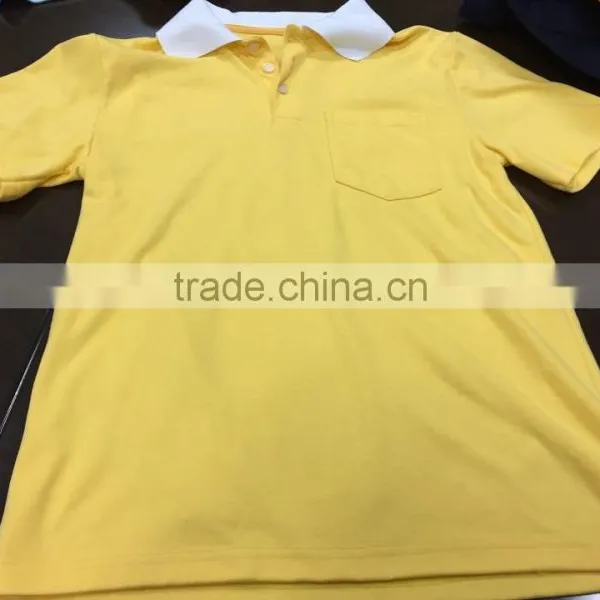 100%cotton Man Tops White Plain Short Sleeve Polo T-shirt,Classic Polo Shirt photo-3
