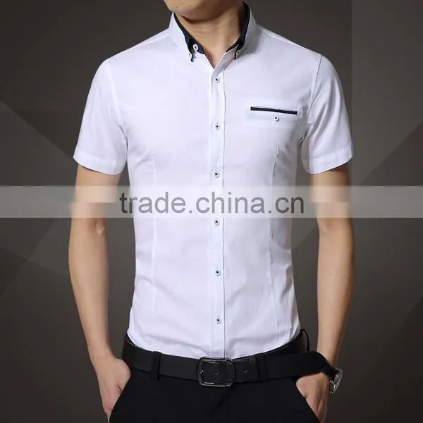 2017 New Fashion 100% Cotton Shirt for Man photo-2