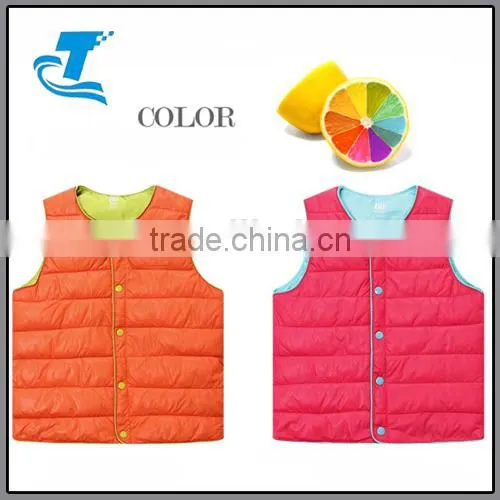 Kids Wholesale Down Vest Waistcoat photo-5