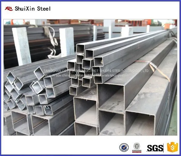 Best Quality Construction Galvanized Square ASTM Q195 Steel Tube From Mill photo-3