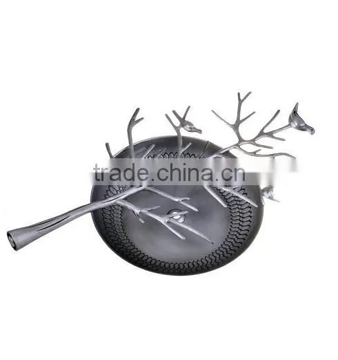 Fashion Design Birds Tree Jewelry Earrings Necklace Holder photo-2