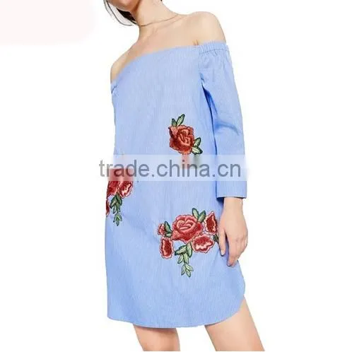Yihao Dongguan Humen Fantasy New Modeldress Elegant Hand Embroidery Designs for Women photo-2