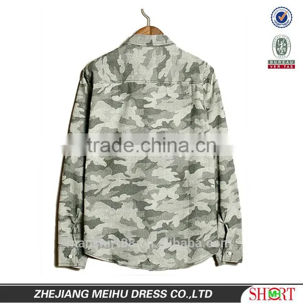 Latest Shirts Pattern for Men Fancy Military Style Shirts Men photo-4