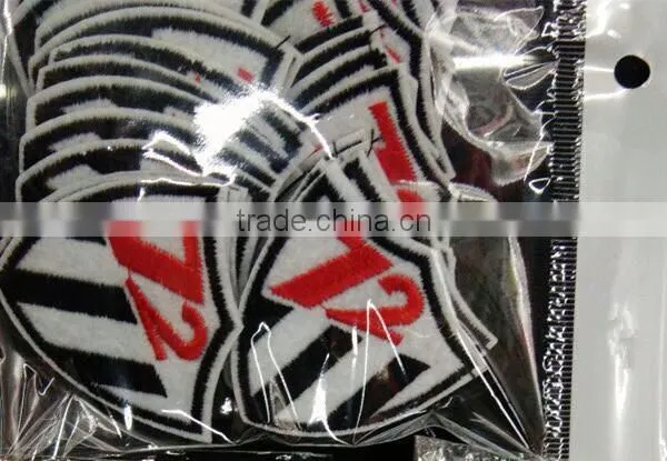 Custom Cheap Embroidery Patch Round Badges for Garments photo-3