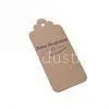 Printable Custom Apparel Hang Tags , Personalized Brand Labels For Clothing
