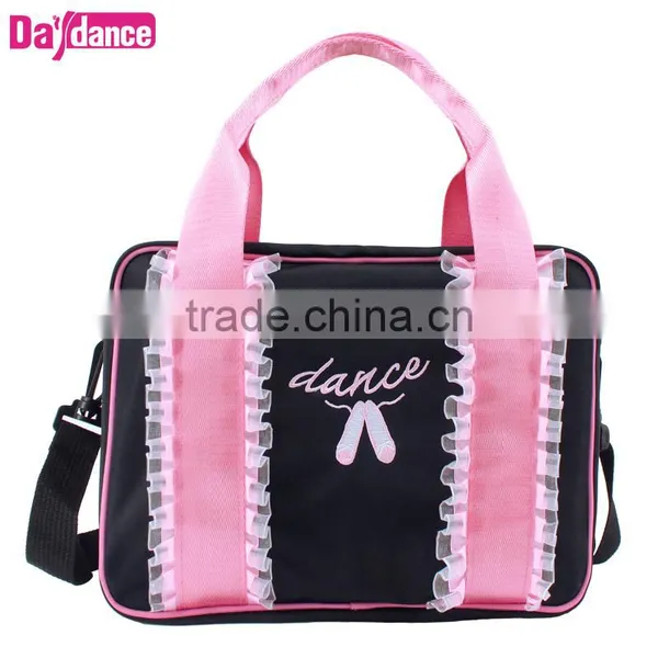 Children Kids Ballet Sling Bag Pink Girls Ballet Handbag Dual-Use Dance Shoes Bag photo-3