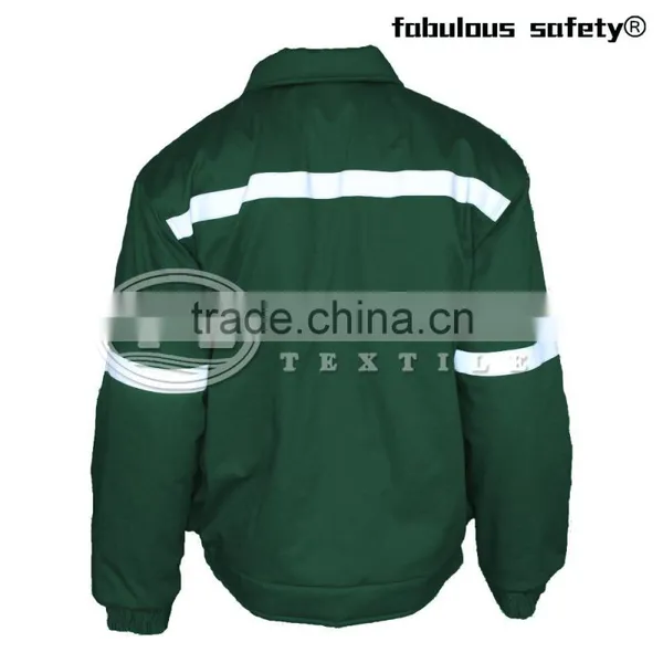 Cheap Price Washing 100 Times Color Fastness 4-5 Grade Mechanic Working Jacket photo-2