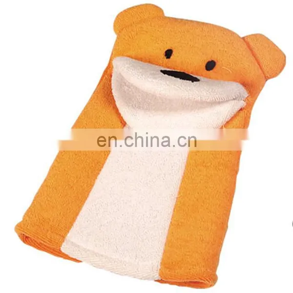 Custom Cotton Terry Cloth Baby Bath Toy Puppet Animal Bath Wash Mitt photo-2