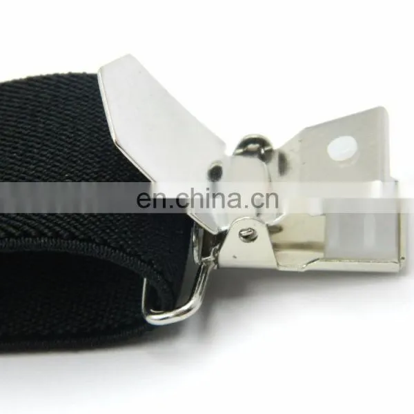 Top High Quality X Style Various Colors Elastic Suspenders for Boys and Girls photo-5