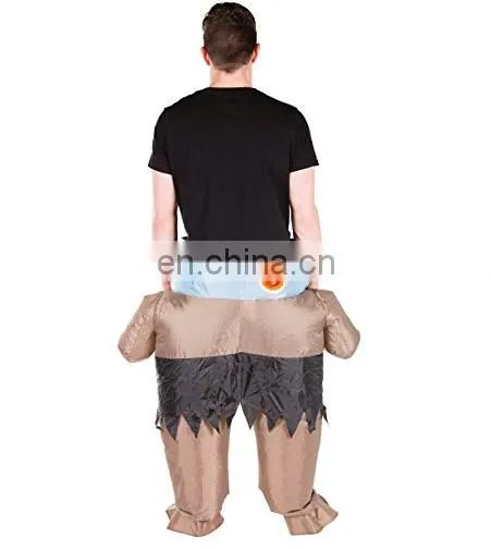 Funny Inflatable Costume Cubic Face Design Halloween Dress for Adults photo-4