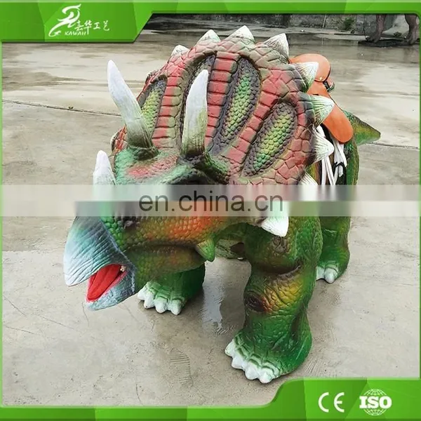 KAWAH Mini Electric Dinosaur Ride Amusement Mechanical Dinsoaur Ride photo-5