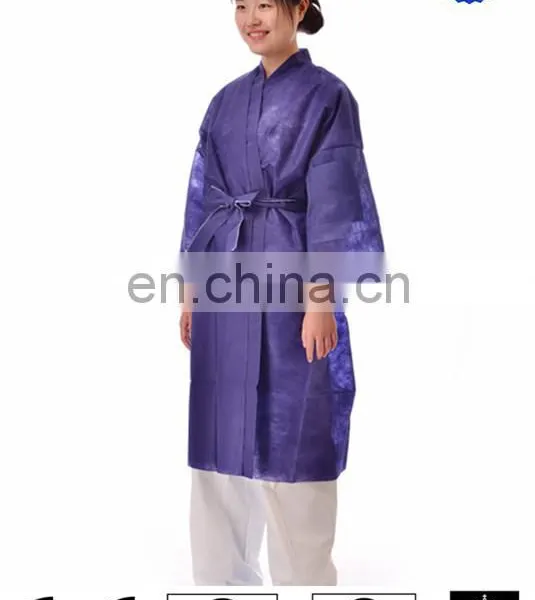 Cheap Disposable pp Medical Non Woven Kimono for Spa photo-5