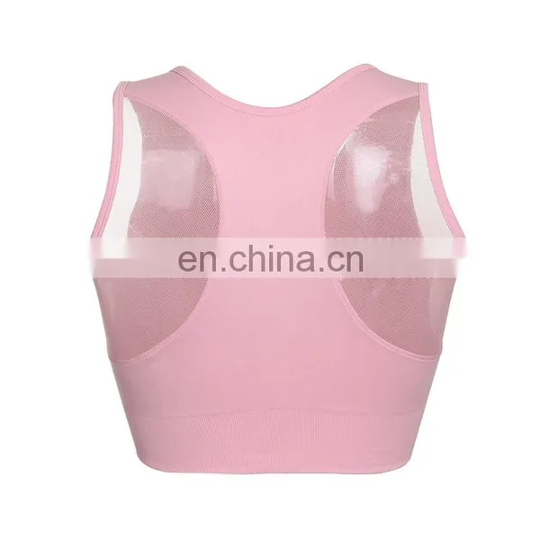 Oem Wholesale Women Push Up Pink Yoga Wear Sports Bra photo-5