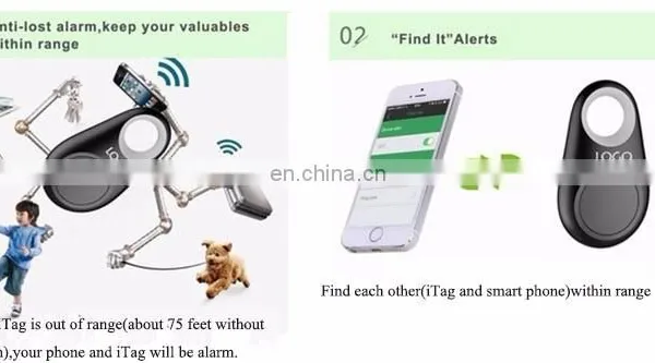 Hot Wireless Antilost Bluetooth Alarm Key Finder For Wallet Key Luggage Child Pet Cell Phone GPS Bag Handy Key Finder photo-3