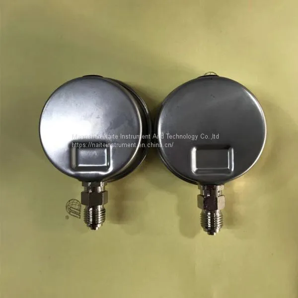 2.5 Inch Dial Face BSP Connector Oil Filled Vacuum Gauge photo-3