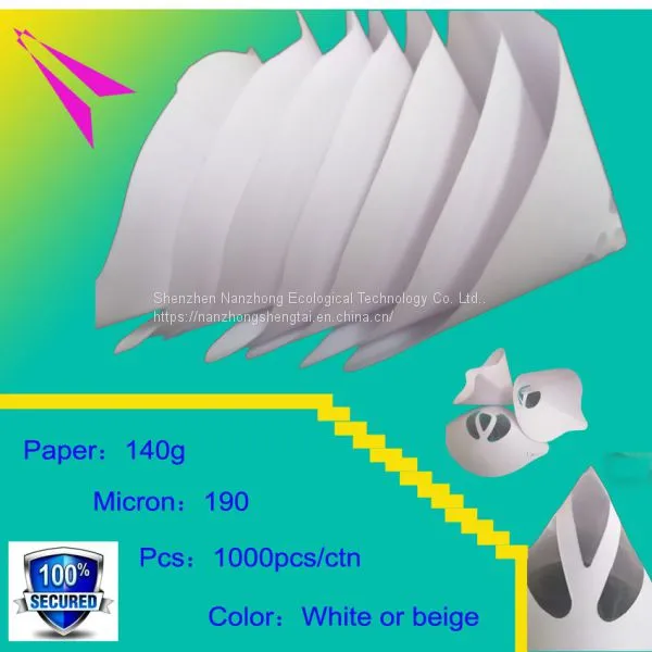 Disposable Automobile Paint Filter Paper Funnel Paint Paper Paint Strainer 190micron/125micron 1000pcs photo-3