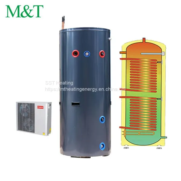 SST 800L CE SUS 304/316/ Stainless Steel Duplex Heat Pump Hot Water Heater Tank Boiler photo-2