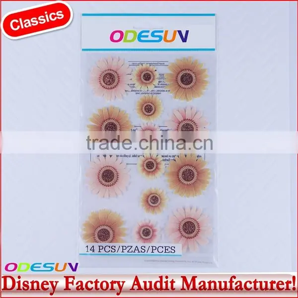 Disney Universal NBCU FAMA BSCI GSV Carrefour Factory Audit Manufacturer Opp Bag Blossom Burlap Rose Flowers With Dark Blue photo-3