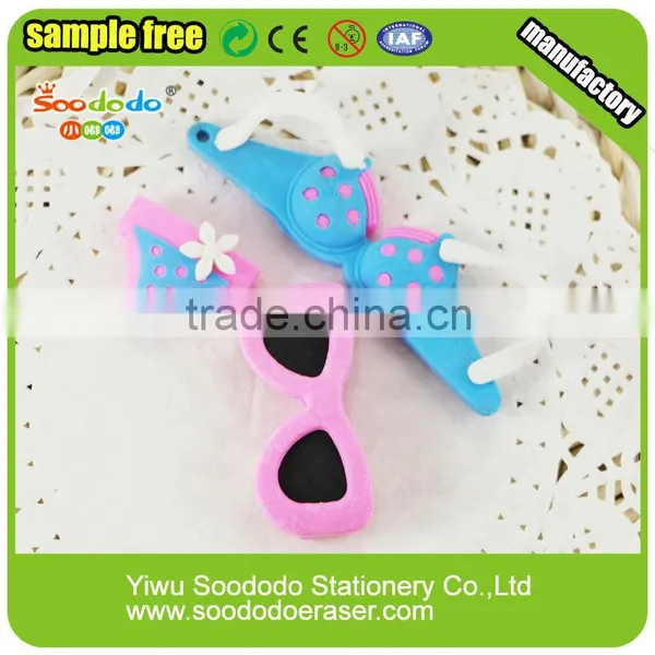 YiWu Soododo Pretty Rubber Eraser Custom Shape Eraser photo-2