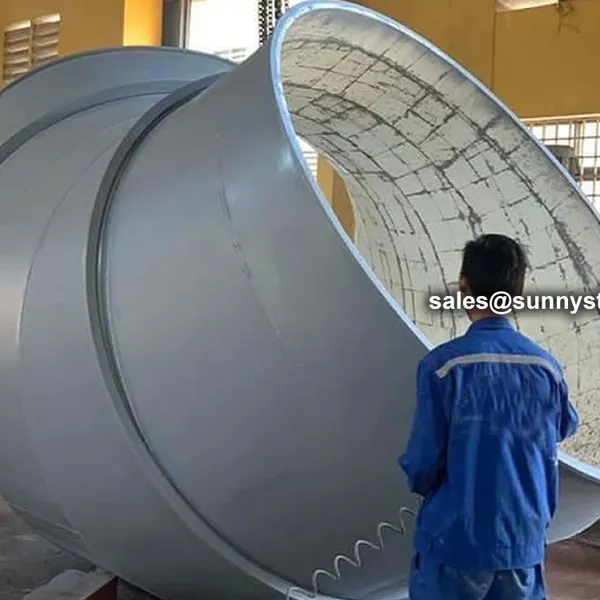 Large Diameter Ceramic Patch Composite Pipe photo-2