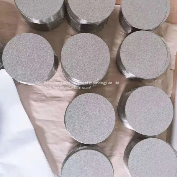 10um Sintered Porous Titanium Plate For PEM Electrolyzer photo-3