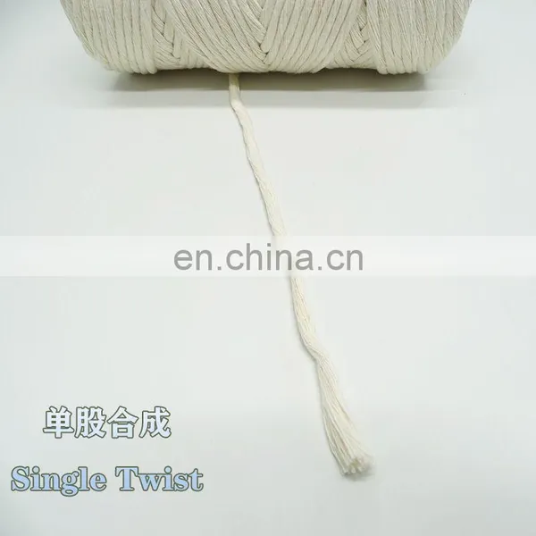 Wholesale Widely Used Superior Single Strand Cotton Macrame Cord Quality Natural Cotton Rope photo-2