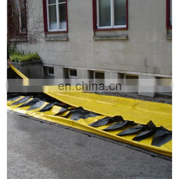 Quick Portable Dam 360-in L x 20-in W Self-Inflating PVC Water Gate Freestanding Flood Barrier Diversion in River photo-2