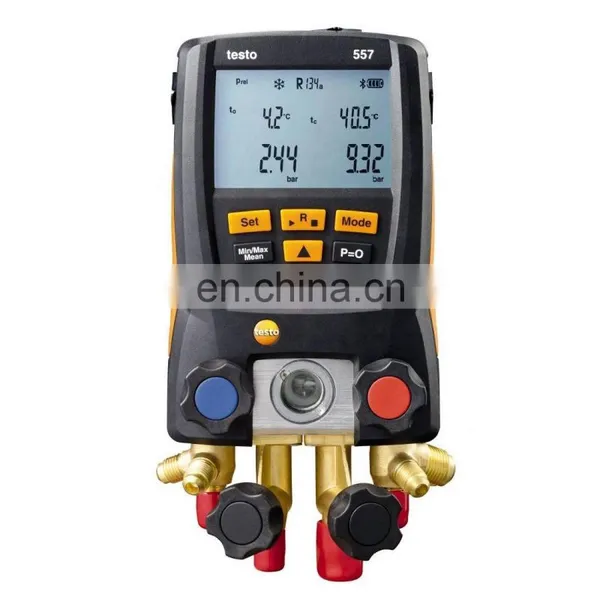 4 Valves Smart Digital Manifold Gauge Testo 557 Digital Manifold