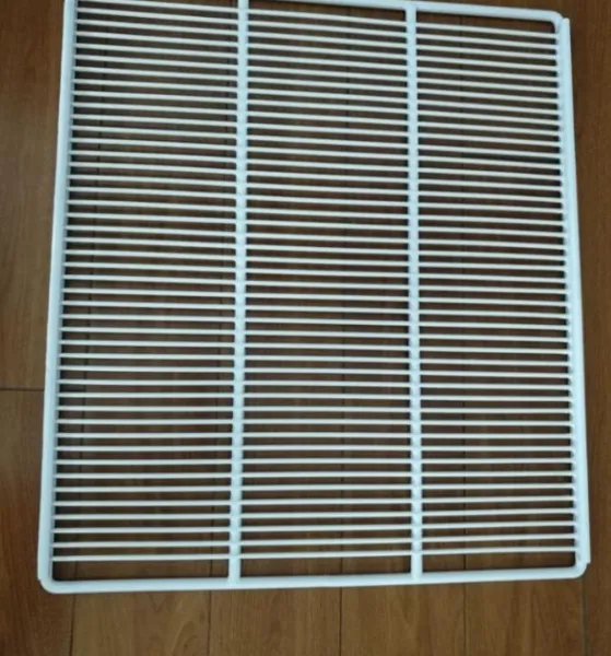 PVC Coated Welded Metal Wire Mesh PE Coated Refrigerator Shelf