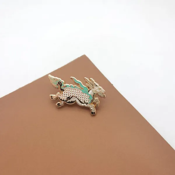 Cooperstown Flushing Raiders Pin With Glitter photo-2