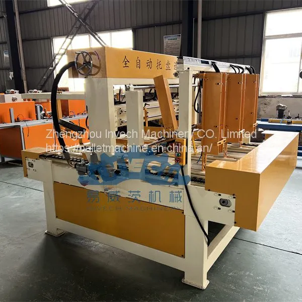 Automatic Wood Pallet Block Nailing Machine photo-4