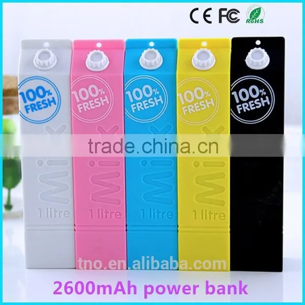 Milk Shape 2600mAh Handy Power Bank for Iphone photo-3