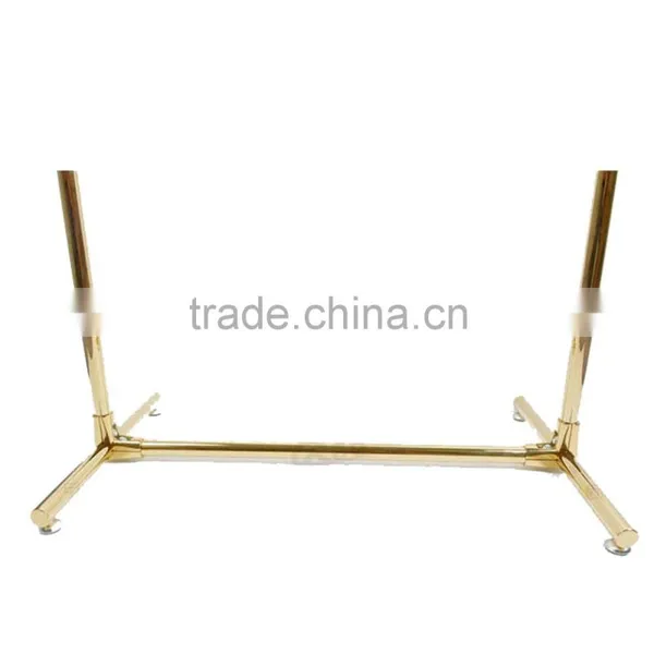 Fashional Metal Titanium Gold Clothes Display Stand Clothes Display Holder photo-3