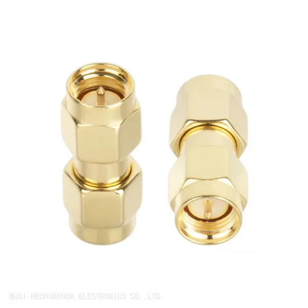 SMA-JJ Male to Male RF Coaxial Straight Adapter Connector for Communication photo-2