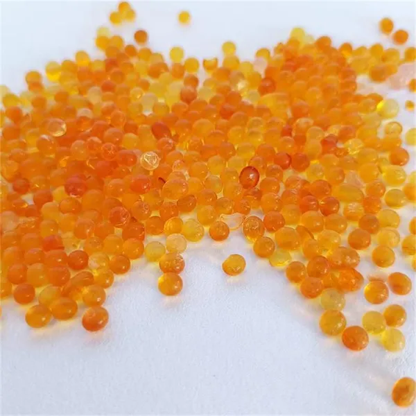 Fine Pored Silica Gel Desiccant Transparent Orange photo-2