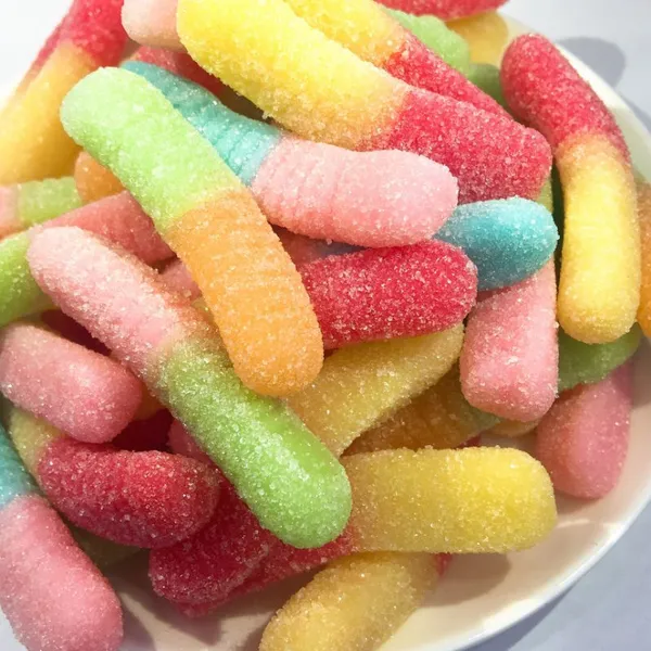 Quality OEM FDA Soft Gummy Candy and Sour Gummy Worm Gummy Bear Etc. Festival Gummy