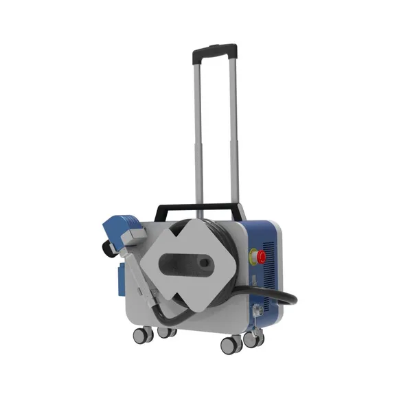 Laser Rust Removal Machine Portable Laser Cleaning Machine 300w Metal Surface Paint Removal photo-2