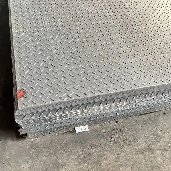 Q345b Metal 20mm A36 Carbon Steel Steel Baking Plate Checkered Sheet photo-5