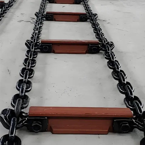 Mining Scraper Chain φ 42× 146 Manganese Steel Heat Treatment High-Strength Mining Round Link Chain photo-4