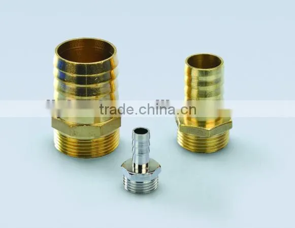 High Quality Water Supply OEM Brass Reducing Pipe Nipple photo-5