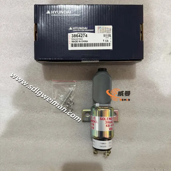ORIGINAL HYUNDAI Solenoid Valve 3864274 HIGH QUALITY HOT SALE photo-3