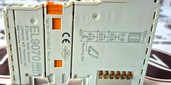 BECKHOFF EL9070 EtherCAT Shield Terminal EMC Shielding Module DIN Rail Mount Original New photo-4