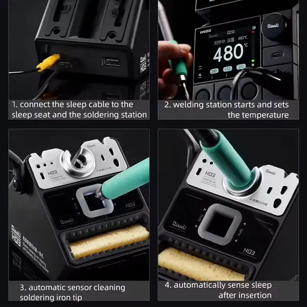 QIANLI HQ3 Intelligent Auto-Cleaning Station for C245/C210 photo-2