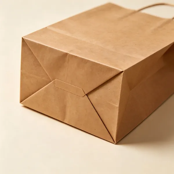 Custom Kraft Paper Shopping Bags With Logo Eco Friendly Recyclable Packaging Bags for Retail Brands photo-3