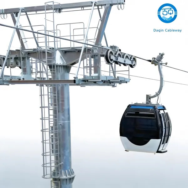 Dq Detachable Steel Cableway Eco-Friendly Commercial Outdoor Scenic Aerial Tramway for 5-10 Passengers Over 500kg Capacity photo-2