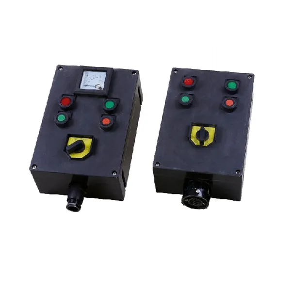 Aluminum Alloy Explosion Proof Operation Column, Flameproof Field Control Station, Custom Buttons & Indicators for Chemical Industry photo-3
