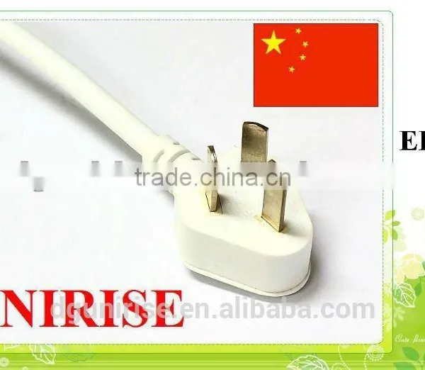Chinese 3 Prong Plug CCC Approval Power Cord photo-2